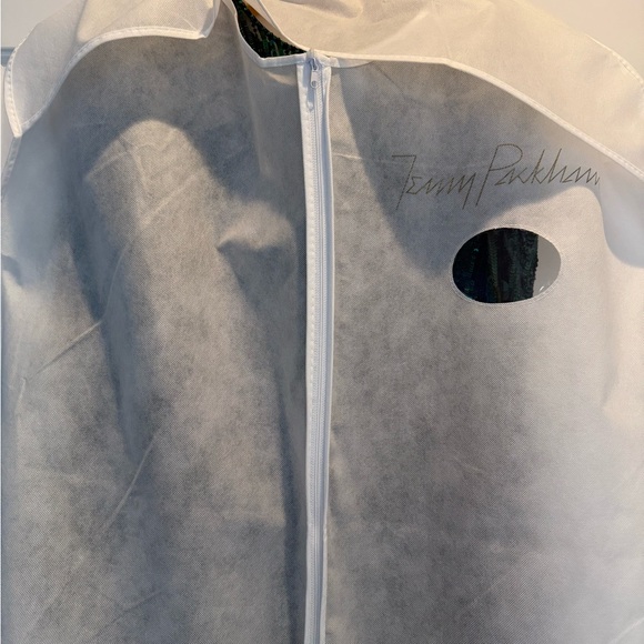 Jenny Packham Forest Green Nymph Dress worn once - Picture 7 of 12